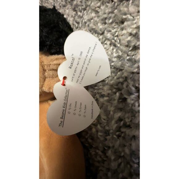 TY Beanie Kids “ Rascal” and "Cutie" Soft Girl Doll With Tags African American - Picture 8 of 8